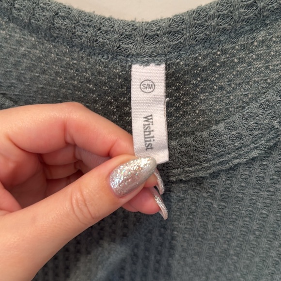 Relaxed Fit Waffle Shirt - Picture 6 of 6